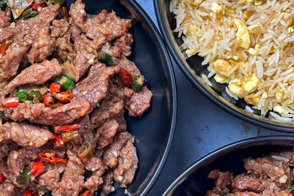 Concusion Rice ONE POT RAM MEAT FRIED RICE - Dairy of A kitchen Lover